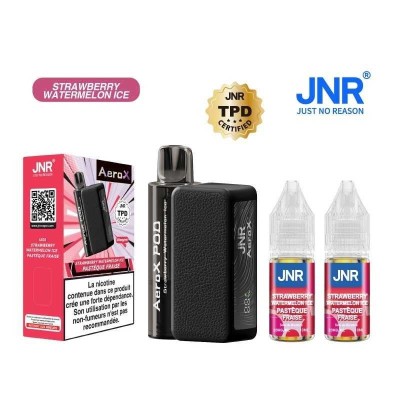 Puff JNR AeroX 32K Strawberry Watermelon Ice 2% - 32000 puffs rechargeables