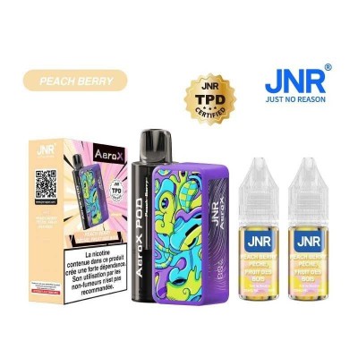 Puff AeroX 32K JNR Peach Berry - 32000 Puffs Rechargeable | Kana Pharma