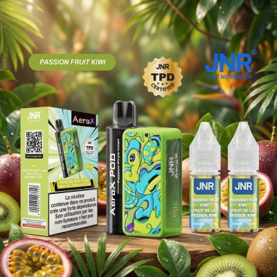 Puff AeroX 32K JNR Passion Fruit Kiwi 2% | 32000 Puffs | Kana Pharma