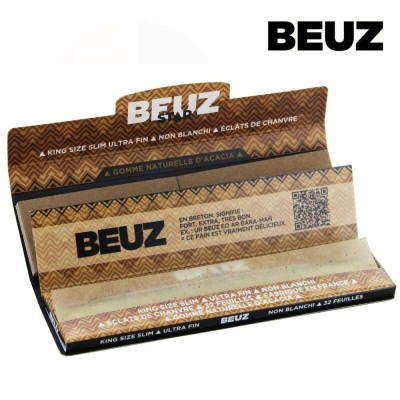Feuilles Rouler Beuz Star Slim Non Blanchies + Filtres | Kana Pharma