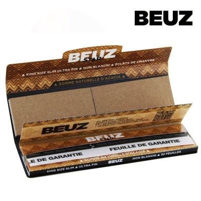 Feuilles Rouler Beuz Star Slim Non Blanchies + Filtres | Kana Pharma