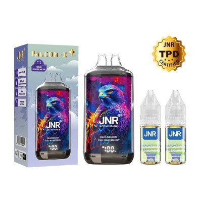 Puff Falcon-X Plus 28K JNR Blackberry Red Raspberry - 28000 Bouffées