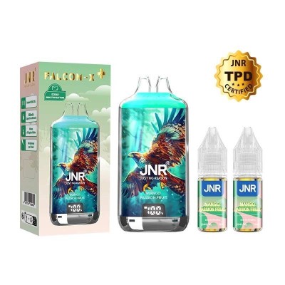 Puff Falcon-X Plus JNR 28000 Bouffées Mangue Fruit Passion | Kit Complet