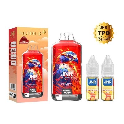 Puff Falcon-X Plus 28K Strawberry Kiwi | Kit Vape JNR 950mAh | Kana Pharma