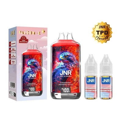 Puff Falcon-X Plus 28K Strawberry Watermelon Ice JNR - 28000 bouffées | Kana Pharma