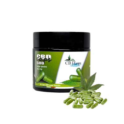 Gélules CBD 16mg CBD'EAU | 30 capsules broad spectrum vegan | Kana Pharma