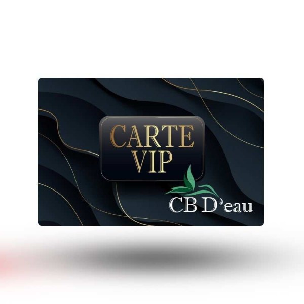 CARTE VIP MEMBRE CBD'EAU