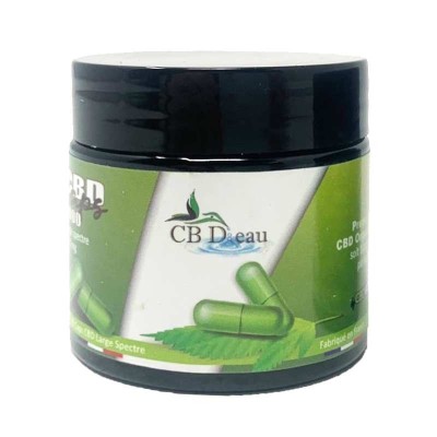 Gélules CBD 50mg CBD'EAU | Broad Spectrum Sans THC | Kana Pharma