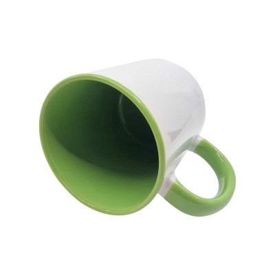 Mug CBD'EAU blanc et vert - Accessoire pour infusions CBD | Kana Pharma