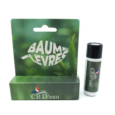 Stick Lèvres Huile de Chanvre Bio CBD'EAU | Réparation Naturelle | Kana Pharma