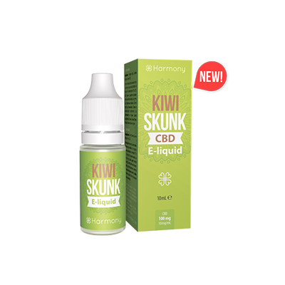 E-liquide CBD Kiwi Skunk Harmony 10ml | 30mg à 600mg | Sans Nicotine