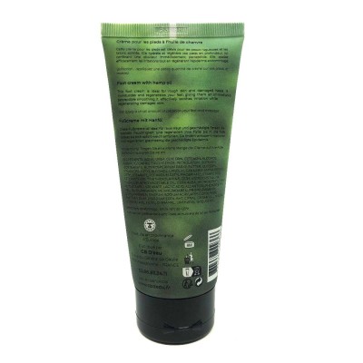 Crème Pieds Huile de Chanvre Bio CBD'EAU 75ml - Hydratation Naturelle