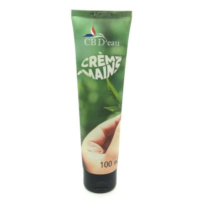 Crème Mains Huile de Chanvre Bio CBD'EAU 100ml - Hydratation Naturelle