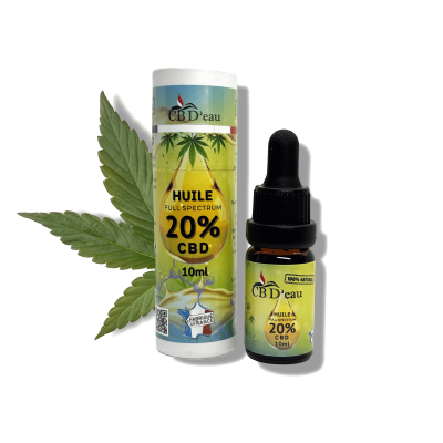 Huile CBD 20% Full Spectrum CBD'EAU 2000mg | Kana Pharma