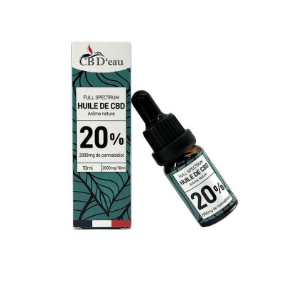 Huile CBD 20% Full Spectrum CBD'EAU 2000mg | Kana Pharma