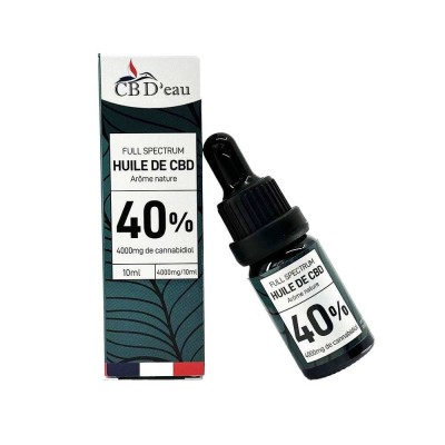 Huile CBD CBG 40% Full Spectrum CBD'EAU | 4000mg - Kana Pharma