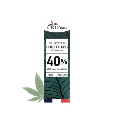 Huile CBD CBG 40% Full Spectrum CBD'EAU | 4000mg - Kana Pharma