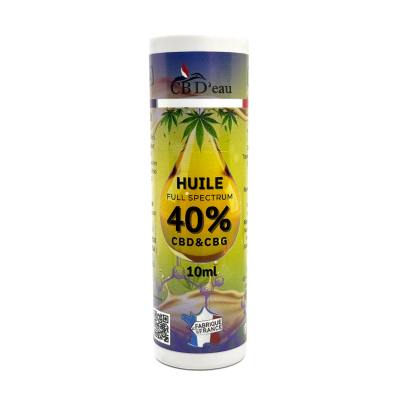 Huile CBD CBG 40% Full Spectrum CBD'EAU | 4000mg - Kana Pharma