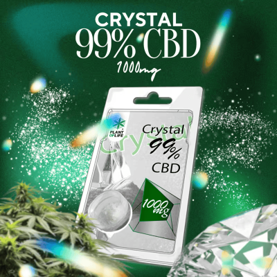 Cristaux CBD 99% 1000mg Plant of Life | Isolat Pur | Kana Pharma