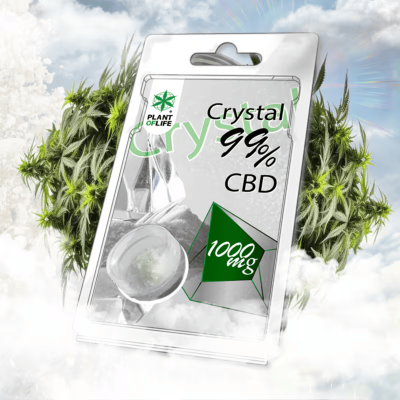 Cristaux CBD 99% 1000mg Plant of Life | Isolat Pur | Kana Pharma