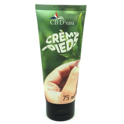 LOT CRÈME HYDRATANTE PIEDS À L'HUILE DE CHANVRE | CBD'EAU