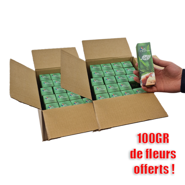 LOT SÉRUM VISAGE & MAINS À L'HUILE DE CHANVRE | CBD'EAU