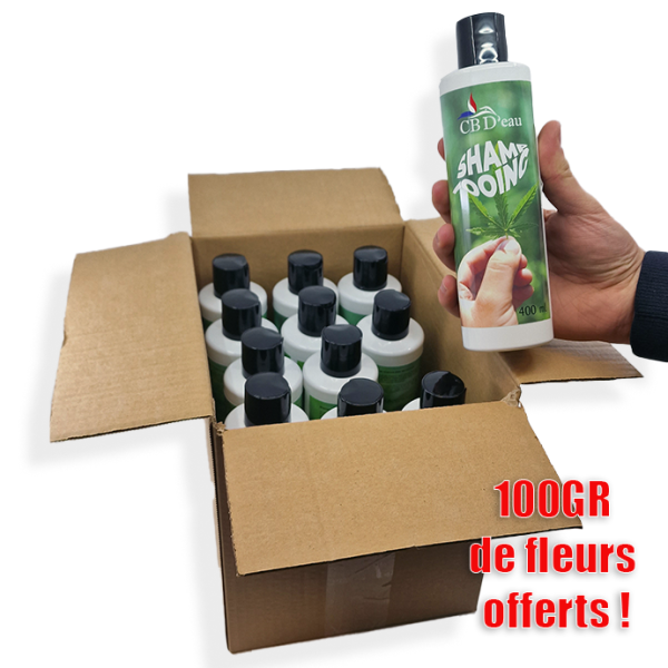 LOT SHAMPOING À L'HUILE DE CHANVRE | CBD'EAU