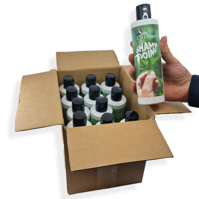 LOT SHAMPOING À L'HUILE DE CHANVRE | CBD'EAU
