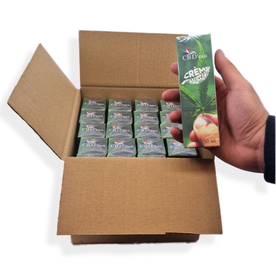 LOT CRÈME CHAUFFANTE À L'HUILE DE CHANVRE | CBD'EAU