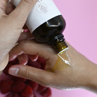 LOT DE 12 HUILES DE MASSAGE CHANVRE & FRAMBOISE | ELEA