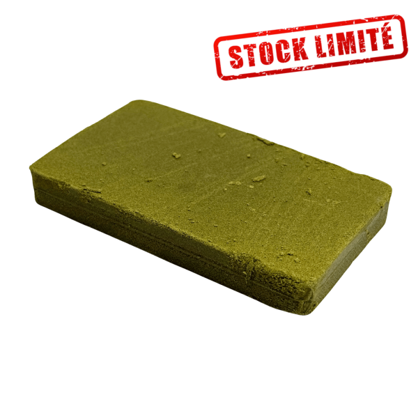 Résine CBD Super Hash Green 51% 100g - Stock Limité