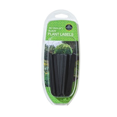 Étiquettes Noires pour Plantes 10cm - Lot de 50 | Kana Pharma