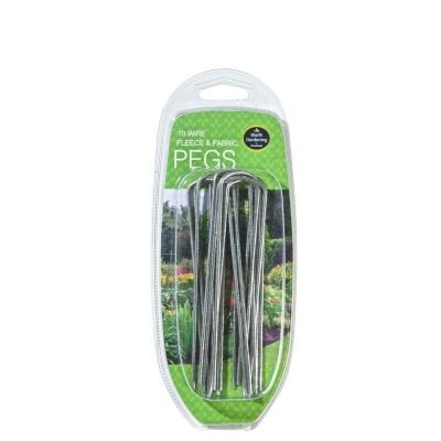 Pinces en tissu et molleton lot de 10 | Accessoires jardinage robustes