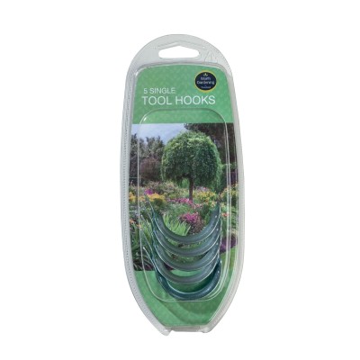 Crochet Simple à Outils Lot de 5 - Acier Galvanisé Résistant | Kana Pharma