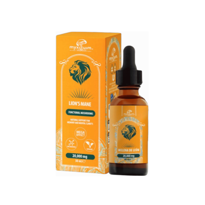 Extrait Lion's Mane MYXILIUM 30ml - 20000mg | Champignon Cognitif | Kana Pharma