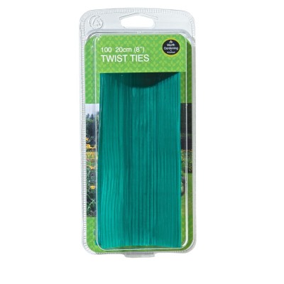 Attaches Torsadées 20cm Lot de 100 | Liens Jardinage & Maison