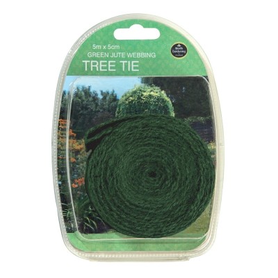 Attache Arbre Jute Verte 5m x 5cm - Biodégradable & Résistante | Kana Pharma