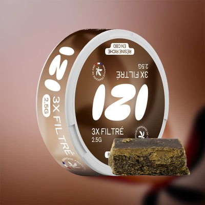 Résine CBD 3x Filtrée IZI 2.5g | Hash Premium Français | Kana Pharma