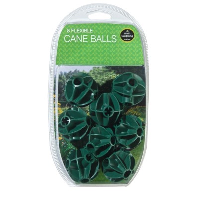 Boules de canne flexibles lot de 8 | Connecteurs jardinage | Kana Pharma