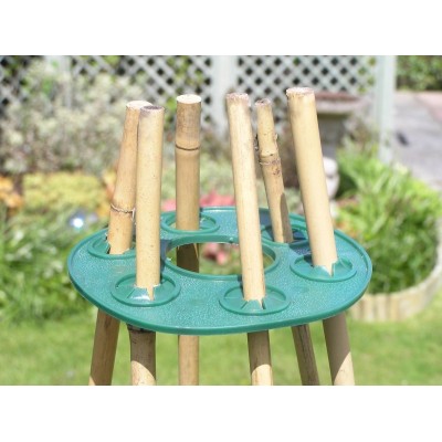 Support pour Cannes Lot de 2 | Supports Jardinage Plastique Durable | Kana Pharma