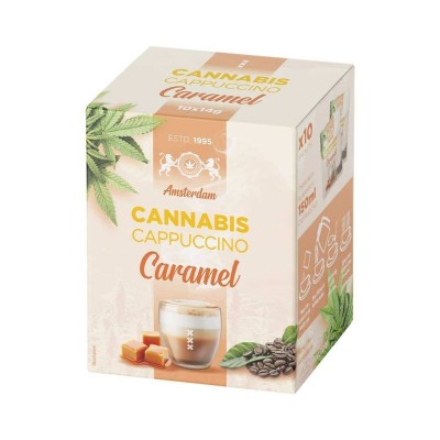 Cappuccino Chanvre Caramel Multitrance 10 sachets | Kana Pharma