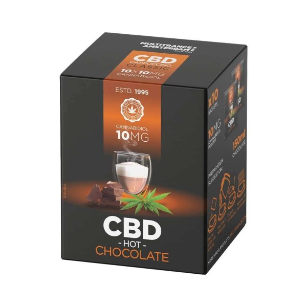 Chocolat chaud au CBD 10mg – 10 sachets | MULTITRANCE