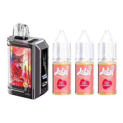Puff Le Bar 45K Fraise Cerise Framboise Lost Vape - 45000 Bouffées