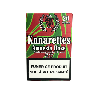 Cigarettes CBD Amnesia Haze KNNARETTES | Paquet 20 | Kana Pharma