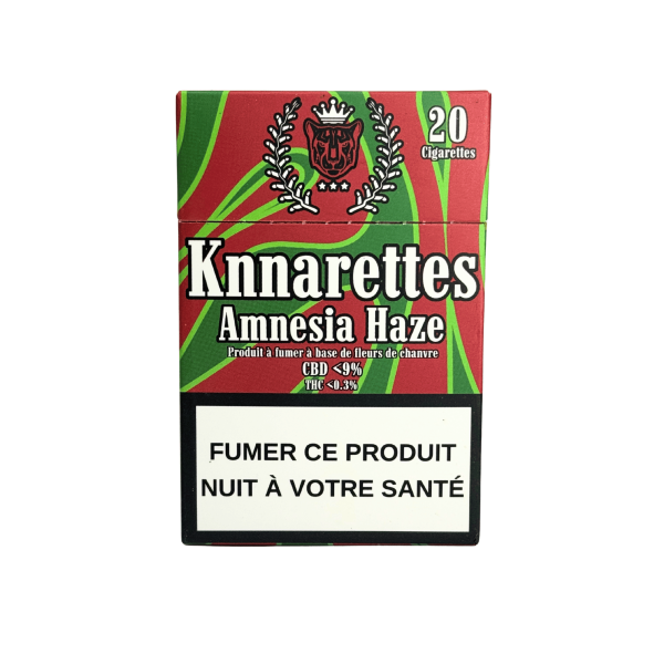 Cigarettes CBD Amnesia Haze KNNARETTES