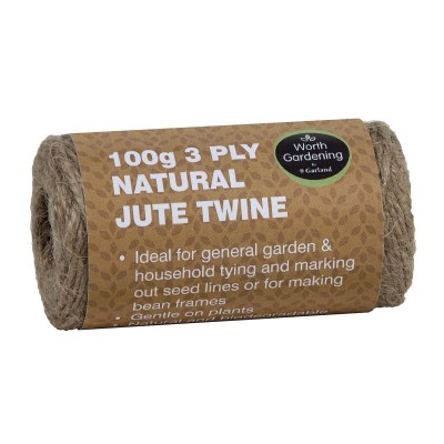 Ficelle Jute Naturelle 3 Plis 100g | Biodégradable Jardinage | Kana Pharma