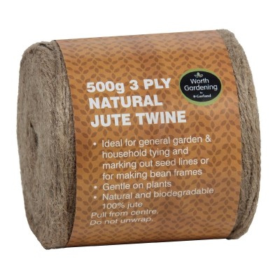 Ficelle Jute Naturelle 3 Plis 500g | Biodégradable Jardinage | Kana Pharma