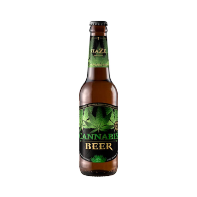 Bière CBD Amsterdam Gold Leaf 33cl | Multitrance & Haze | Kana Pharma