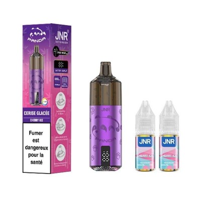 Puff Panda 25500 Cherry Ice JNR - Batterie 850mAh Rechargeable | Kana Pharma