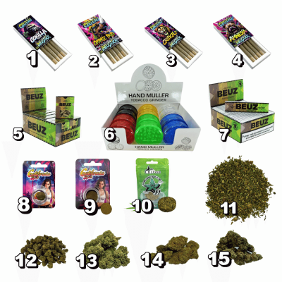 Vitrine CBD Complète Fleurs & Résine CBD'eau | Pack Professionnel - Kana Pharma